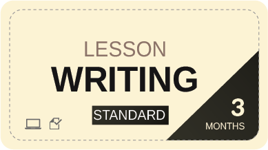 Lesson Y6 - Standard - 3 Months