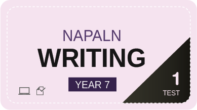 NAPLAN L7 Persuasive Writing S1 No. 1